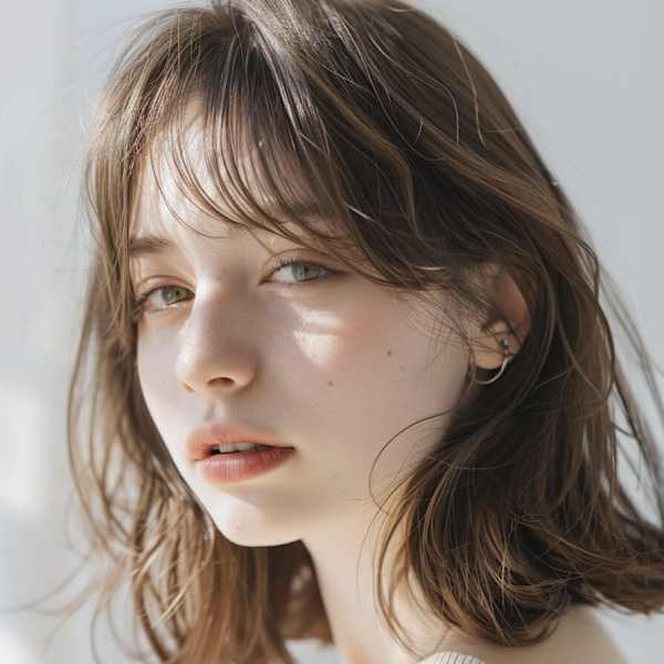 【Luana難波】大人ニュアンスミディアム×マロンベージュ|Luana hair&treatment