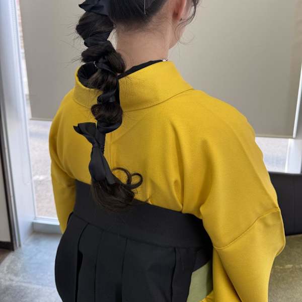 卒業ヘアアレンジ