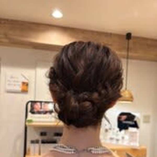 【Terrace】編み込みアップ