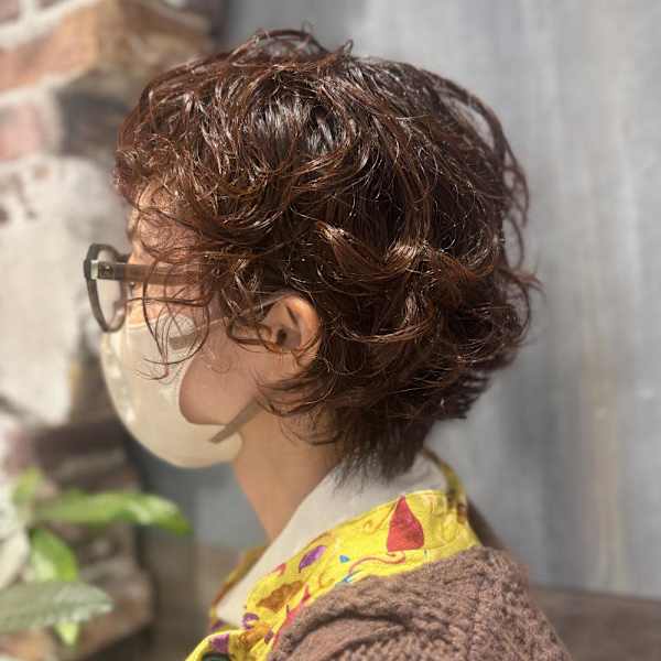 クセ毛生かしパーマ