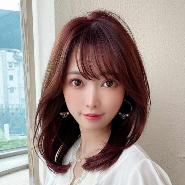 イメチェンウルフひし形シルエット外ハネボブ美髪ワンカール