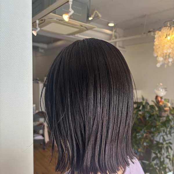 黒髪×外ハネ|UNPEU