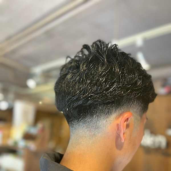 フェード×パーマ【代々木上原】