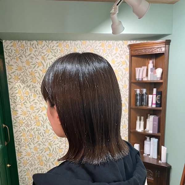 長めタッセルボブ