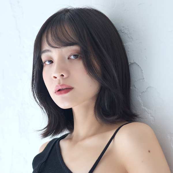 【La fith】暗髪カラー×ニュアンスヘア×外ハネボブ