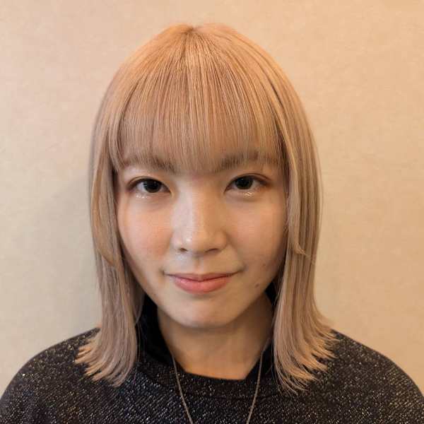 ミルクティーブロンド×外ハネボブ