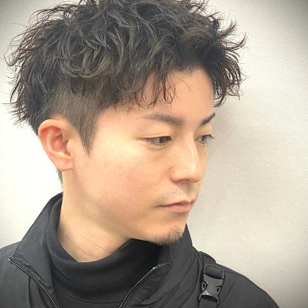 ピンパーマスパイキーショート