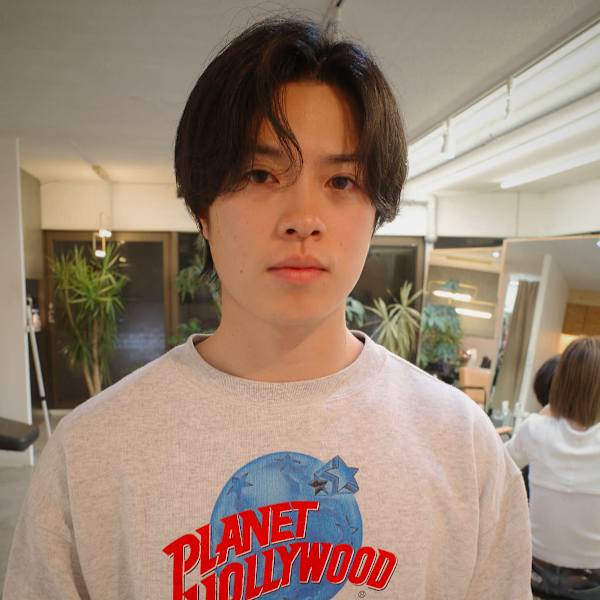 ニュアンスパーマ/メンズ/メンズカット/パーマ/センターパー|nelke