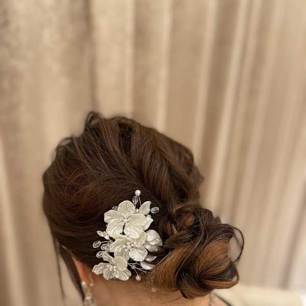 ゆるふわシニヨン☆