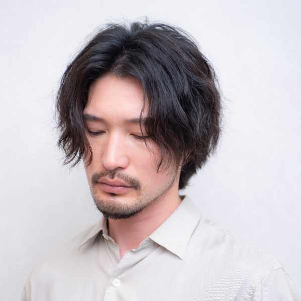 大人の余裕漂うメンズナチュラルパーマ