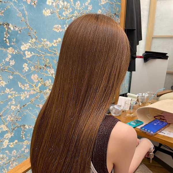 髪質改善カラー