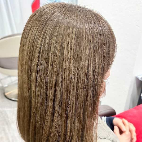 王道 おろしても結んでもOK ミディアムヘア