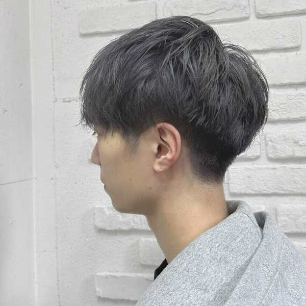 シースルーマッシュ/刈り上げ/メンズツーブロック/池袋|bilancia