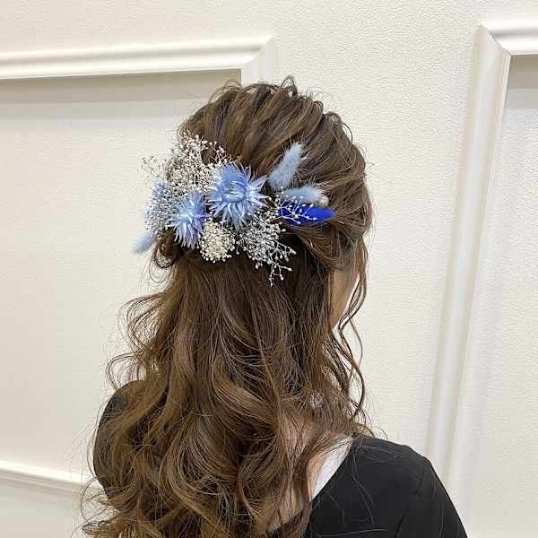 ハーフアップ♪