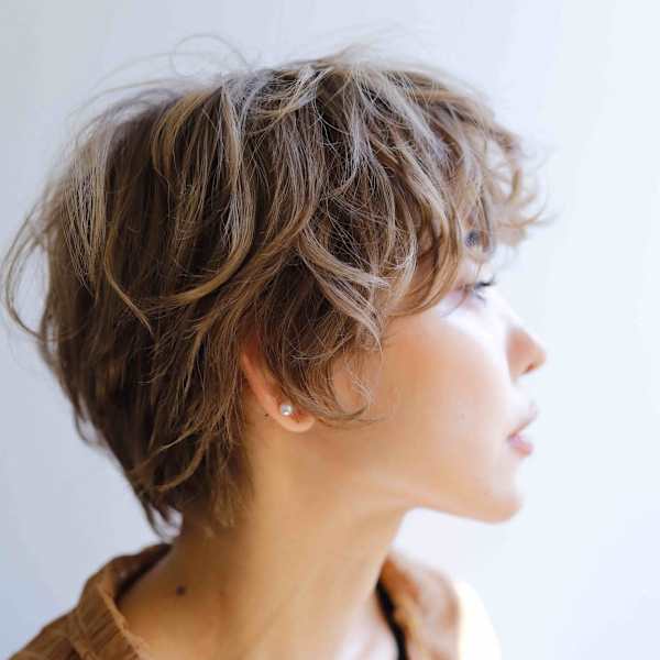 耳掛けレイヤーショート