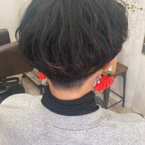 ツーブロック/マッシュ