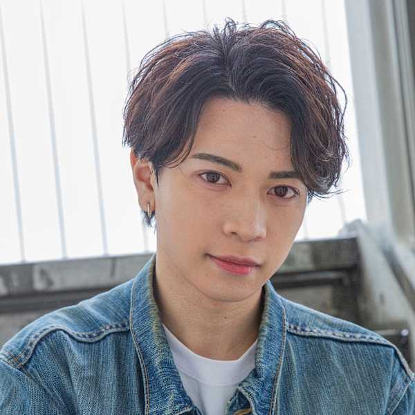  【小久保style】メンズカットツーブロックツイストウルフ|CITY