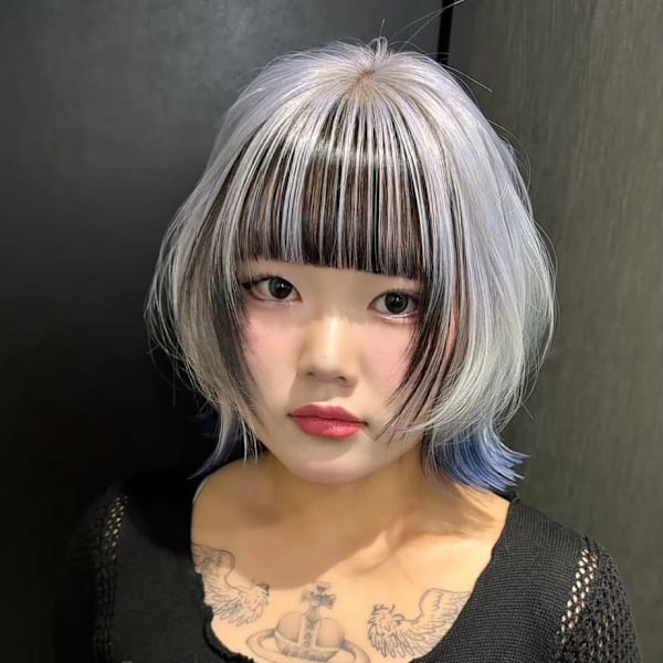 アンブレラカラー デザインカラー ハイトーン 原宿/表参道