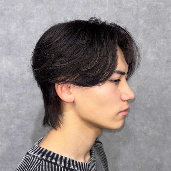 フェザーショート、センターパート|creeb池袋(クリーブ)