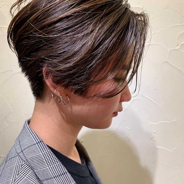 【王道人気】定番ハンサムショートで大人女子の魅力を最大限に