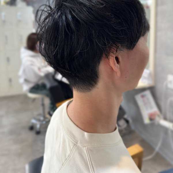 メンズショートマッシュ|La luna