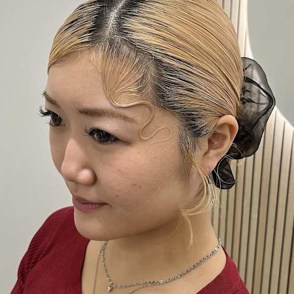 ウェーブスタイルヘアアレンジ