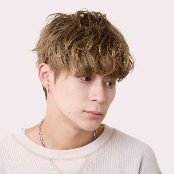 [新宿駅/新宿駅西口/メンズ/メンズカット/ツイストパーマ