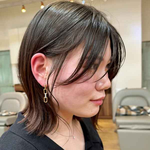 前髪イメチェン