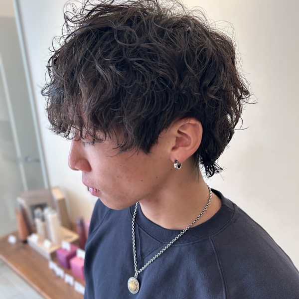 無造作パーマパーマ|emu care&spa【エミュ ケア アンド スパ】