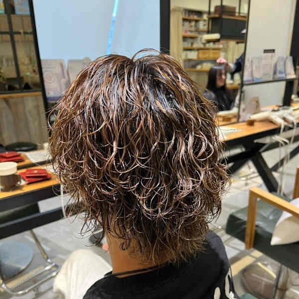 メンズパーマ/20代30代/大橋|SOHO hair & botanical 大橋店