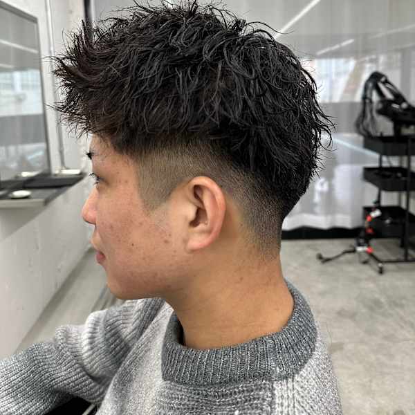 スパイキーパーマ