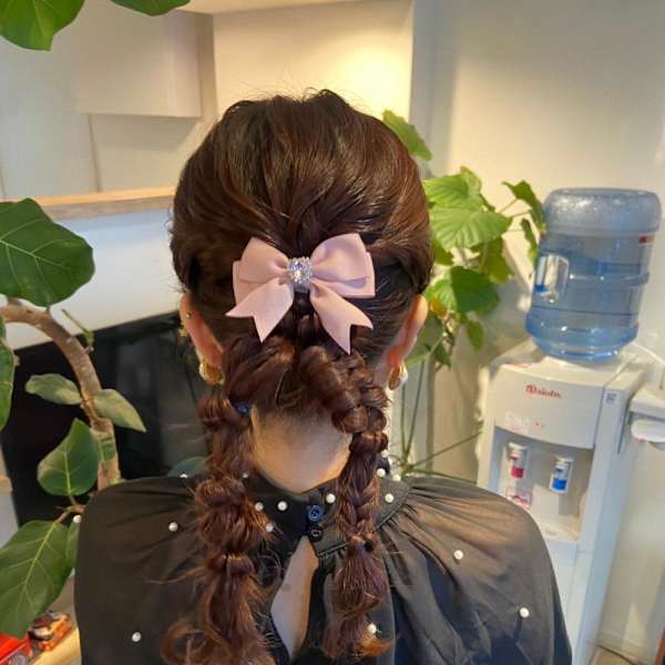 ヘアセット/10代20代/大橋