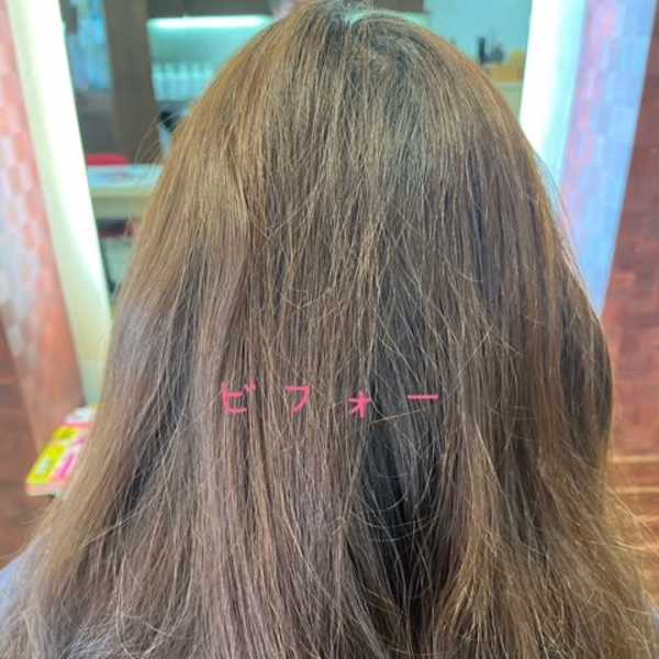 ロングウェーブヘア