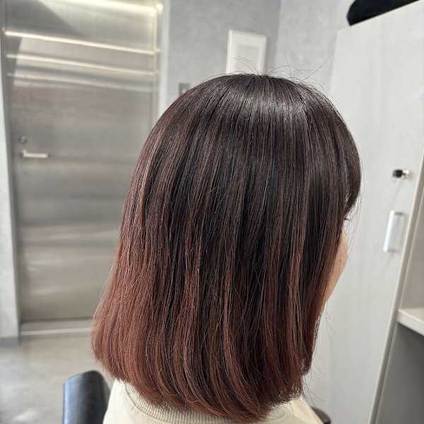 裾のハイトーンを活かして♪グラデーション風カラー