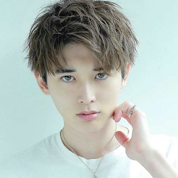 【 前下がり質感 】爽やかアップバング！