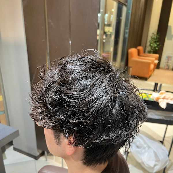 奈良メンズシャドウパーマシャドーパーマ香芝メンズパーマ
