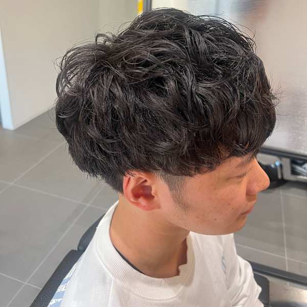 奈良メンズシャドウパーマシャドーパーマ