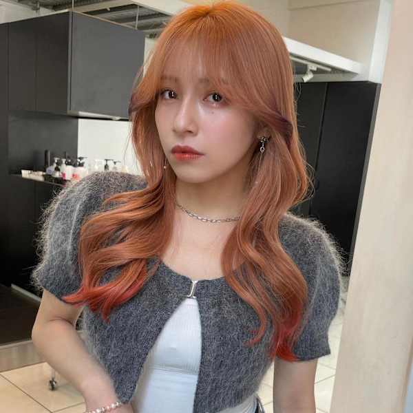 アプリコットオレンジ×韓国スタイル(Junko) 