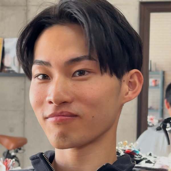 センターパート＋眉パーマ|メンズサロン growth別府店【メンズサロングロウ】 メンズカット/メンズパーマ/眉毛