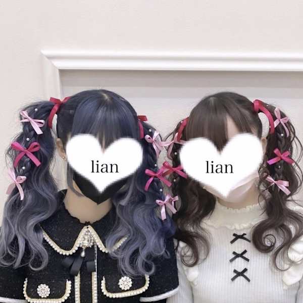 おそろいヘアセット♪