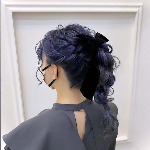 おしゃれヘア☆ねじりポニーテール