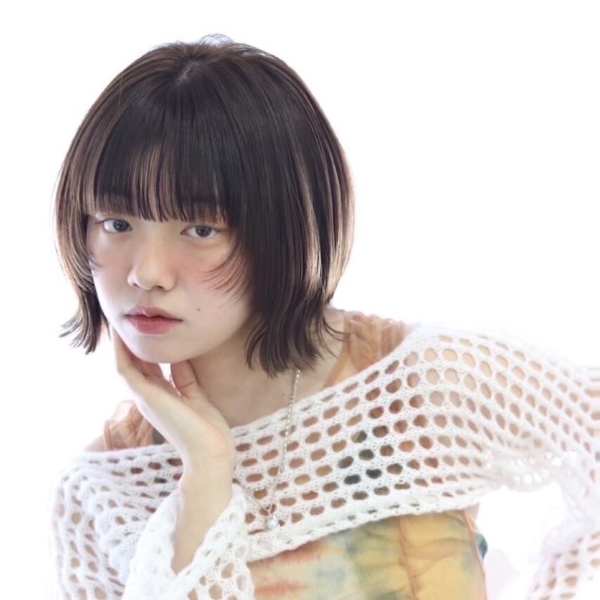 顔周りレイヤー×外ハネボブ＊20代/30代/40代|hair+resort bouquet