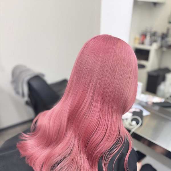 ピンクカラー / ハイトーン / 髪質改善