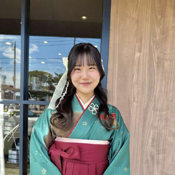 卒業式袴アレンジ