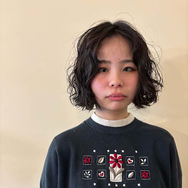 ウエーブパーマ