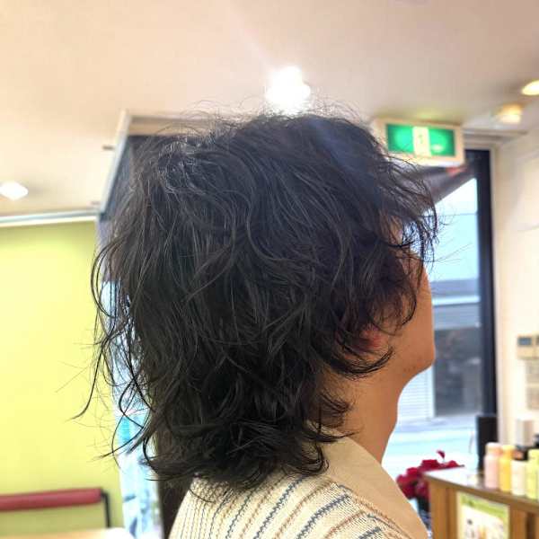 メンズセクシーウェーブスタイル|Hair Mode KT Purl