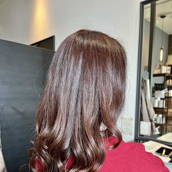 Bordeaux color|半個室型美容室 Sourire 九産大前店