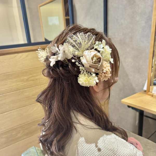 卒業式ハーフアレンジ