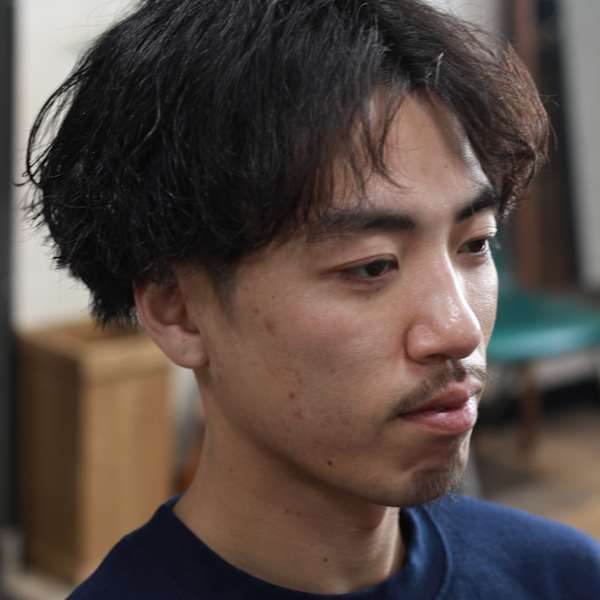 メンズスパイラルパーマ