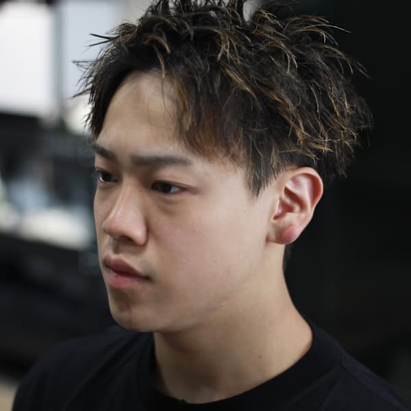 スパイキーバックショート